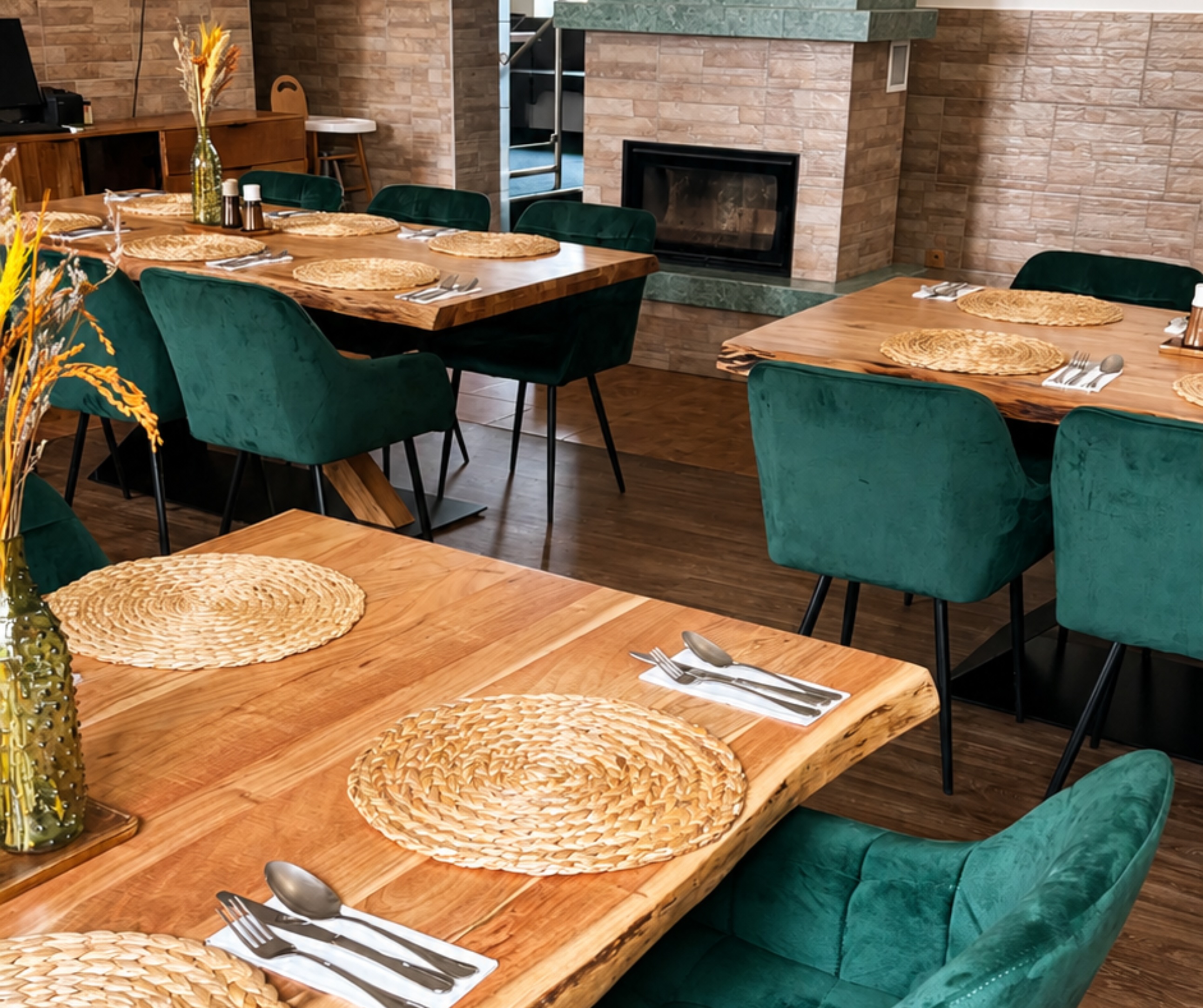 Interiér restaurace Horní Dvůr Jistebník